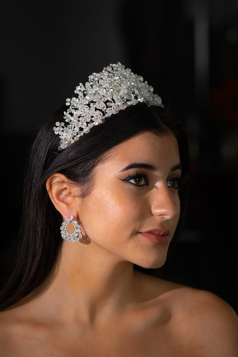 Elenora - STUNNING Swarovski Crystal Wedding Tiara