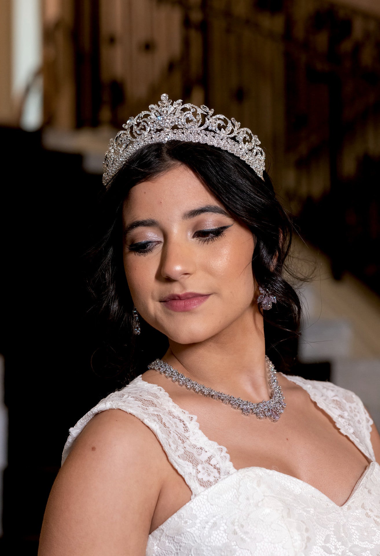 Queen Elizabeth - Royal Swarovski Crystal Tiara