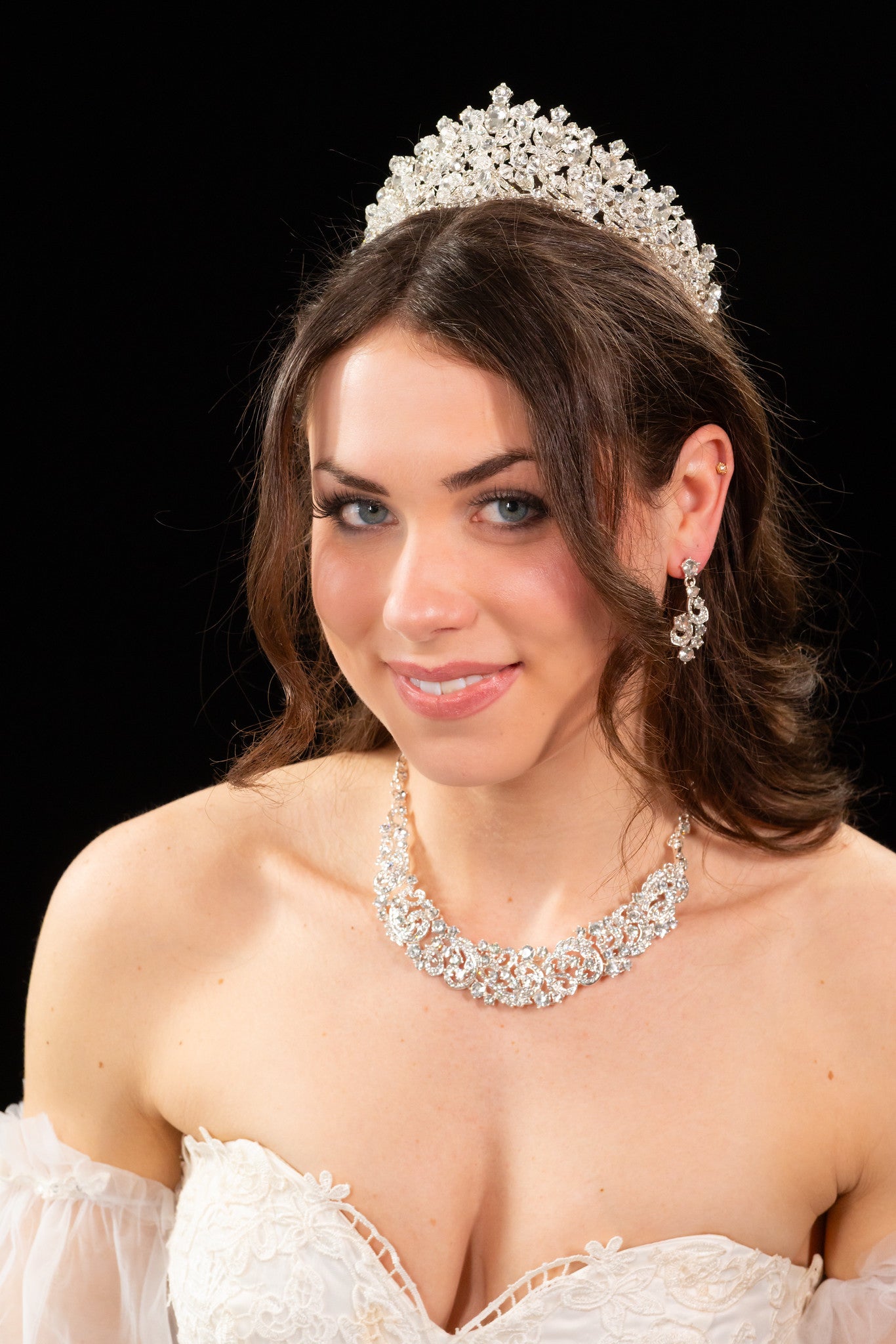 crystal tiara