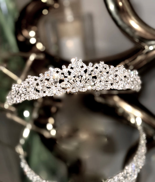 Destinie - Beautiful Swarovski crystal communion tiara