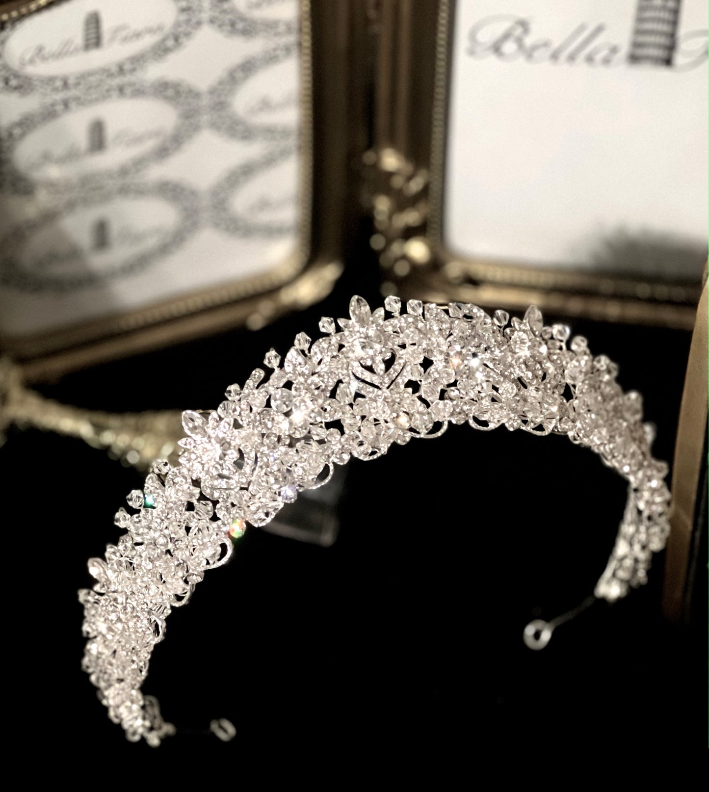 Mariella - Couture Swarovski Crystal Wedding Tiara