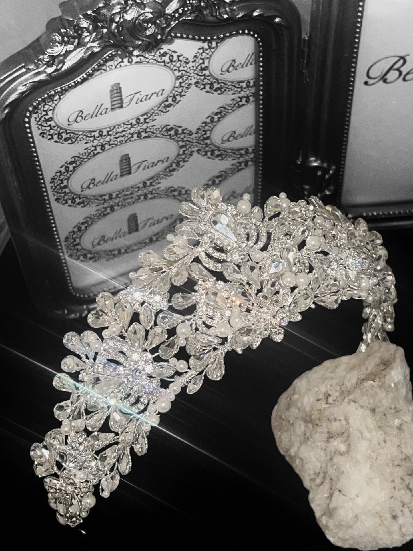 Splendor - Exquisite Swarovski crystal wedding tiara