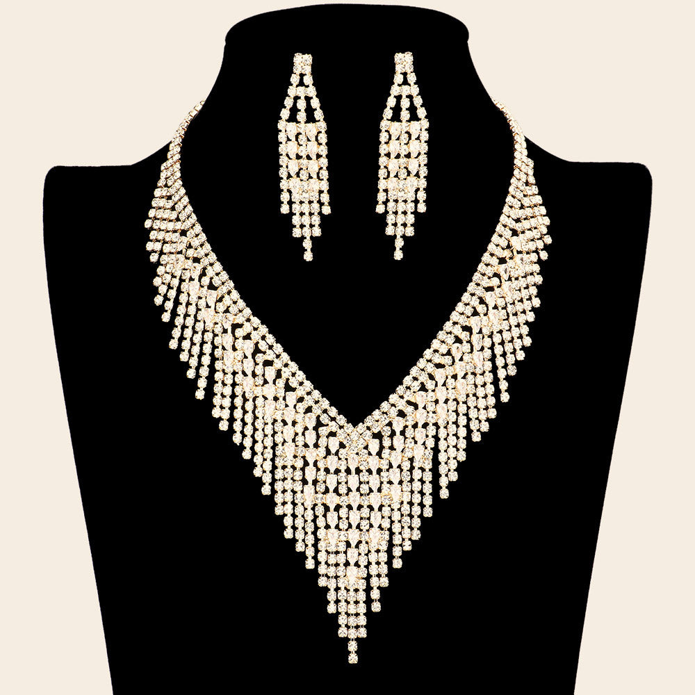 GOLD NECKLACE SET