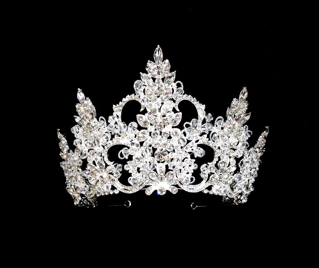 Antoniette - Swarovski Crystal wedding Crown
