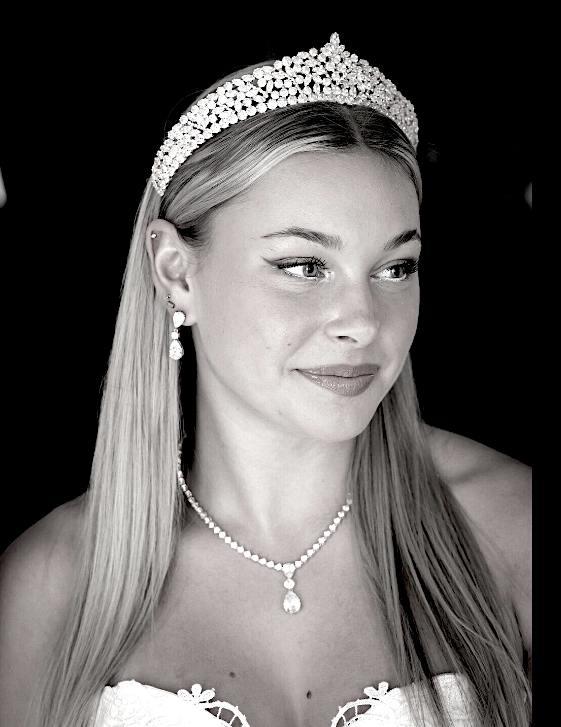 crystal tiara