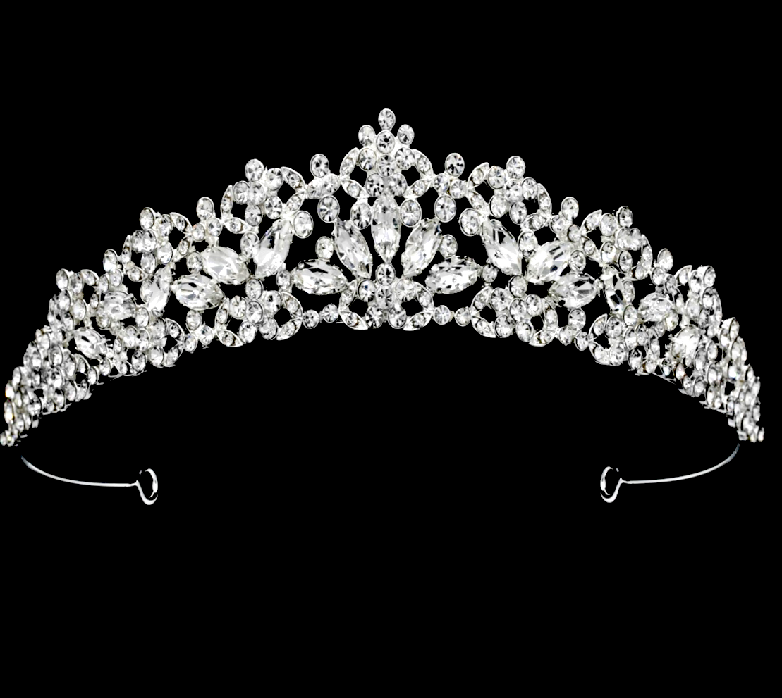 Destinie - Beautiful Swarovski crystal communion tiara