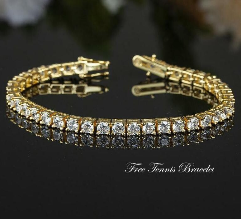 Lorenza - Royal Gold Swarovski Crystal Tiara