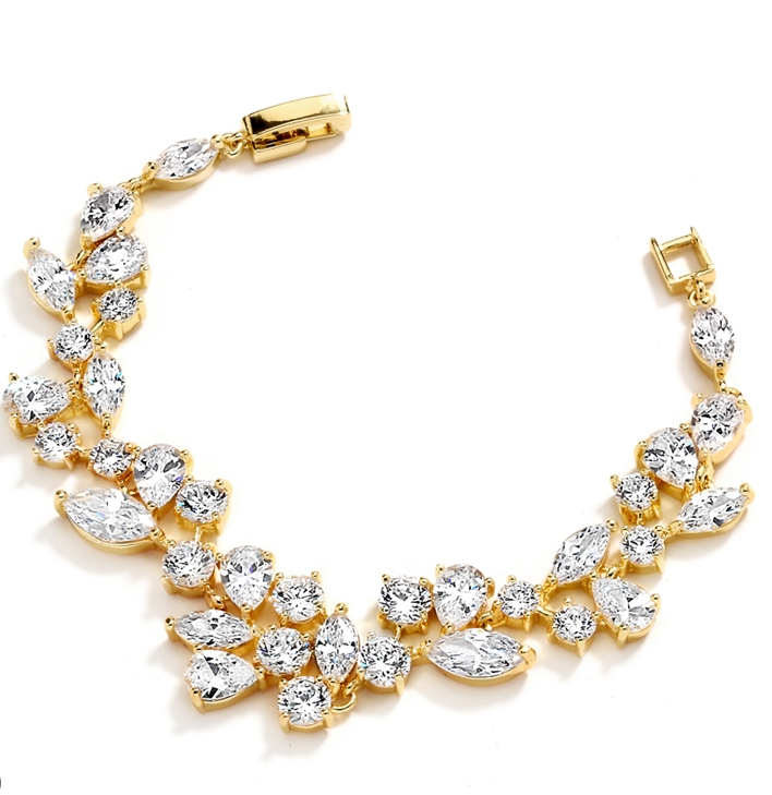 Valentinella - Swarovski crystal bridal bracelet
