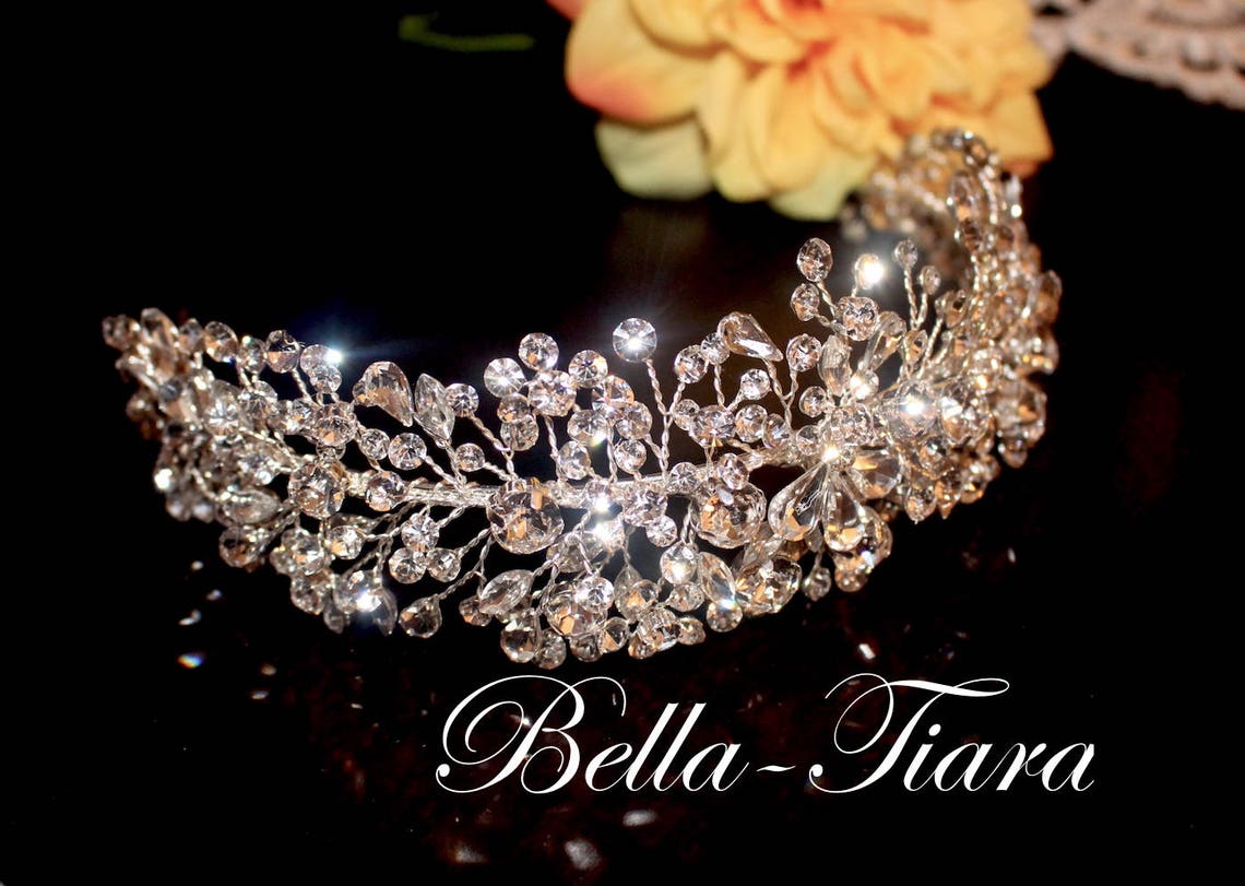 Swarovski Crystal wedding headpiece