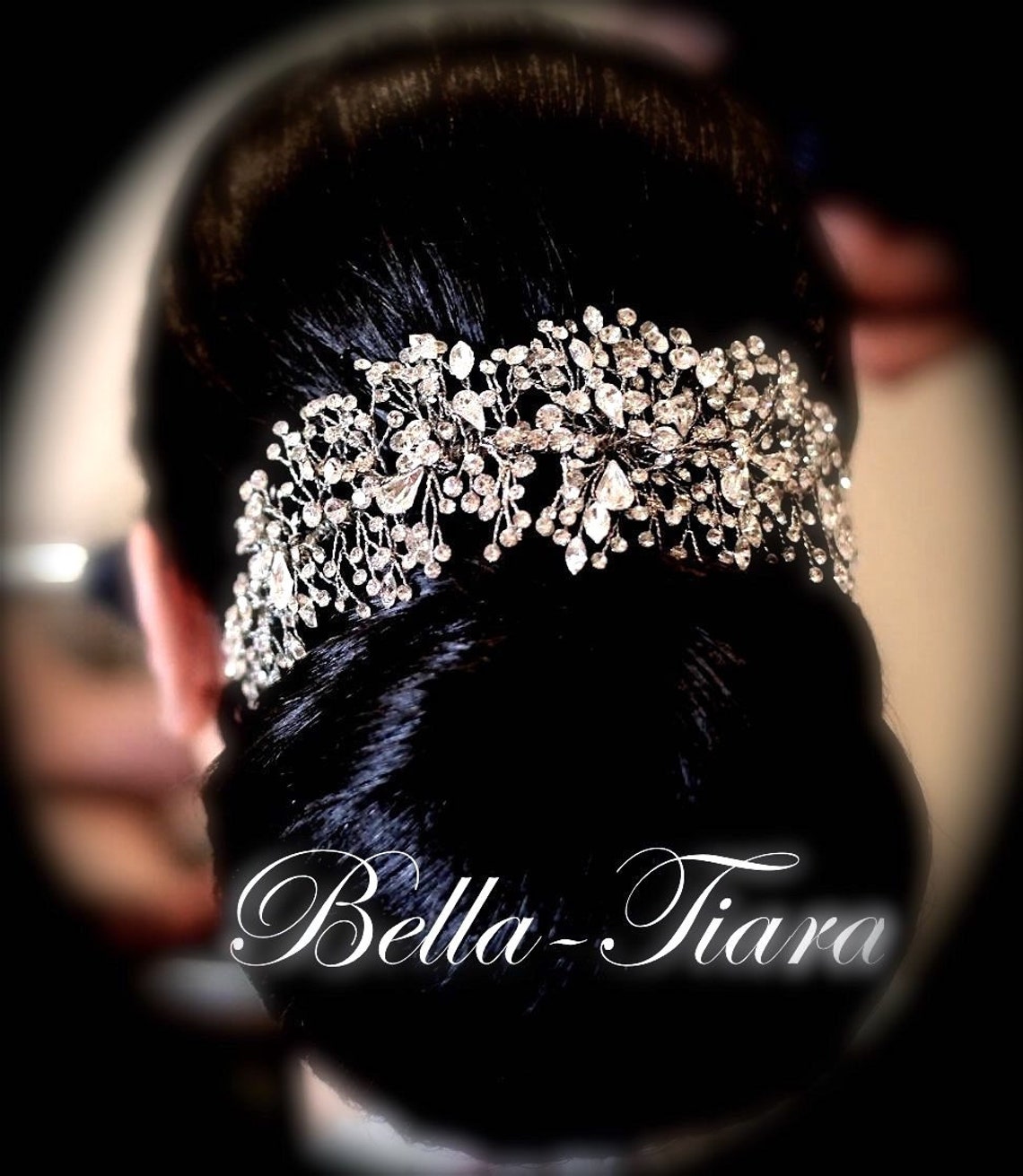 Swarovski Crystal wedding headpiece