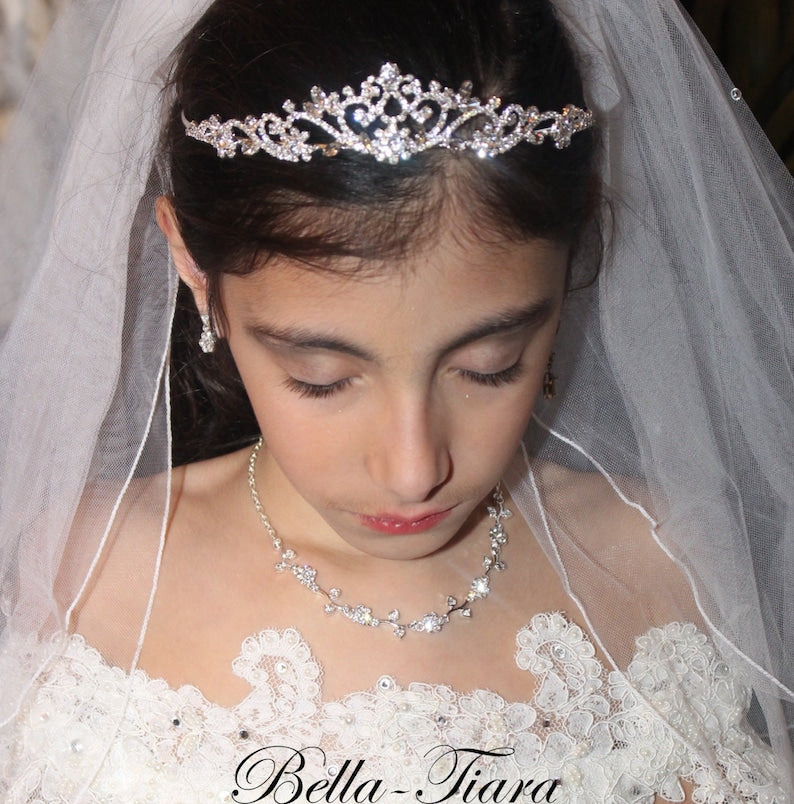Crystal communion tiara