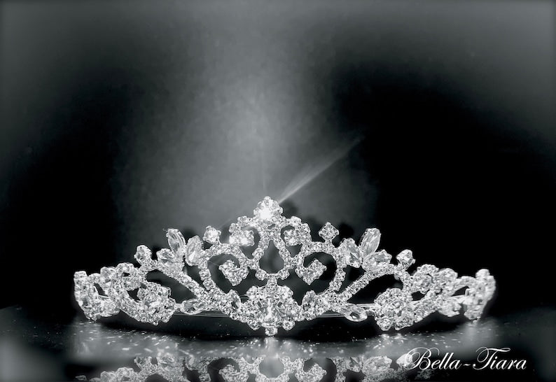 Sofia -  Beautiful crystal communion tiara