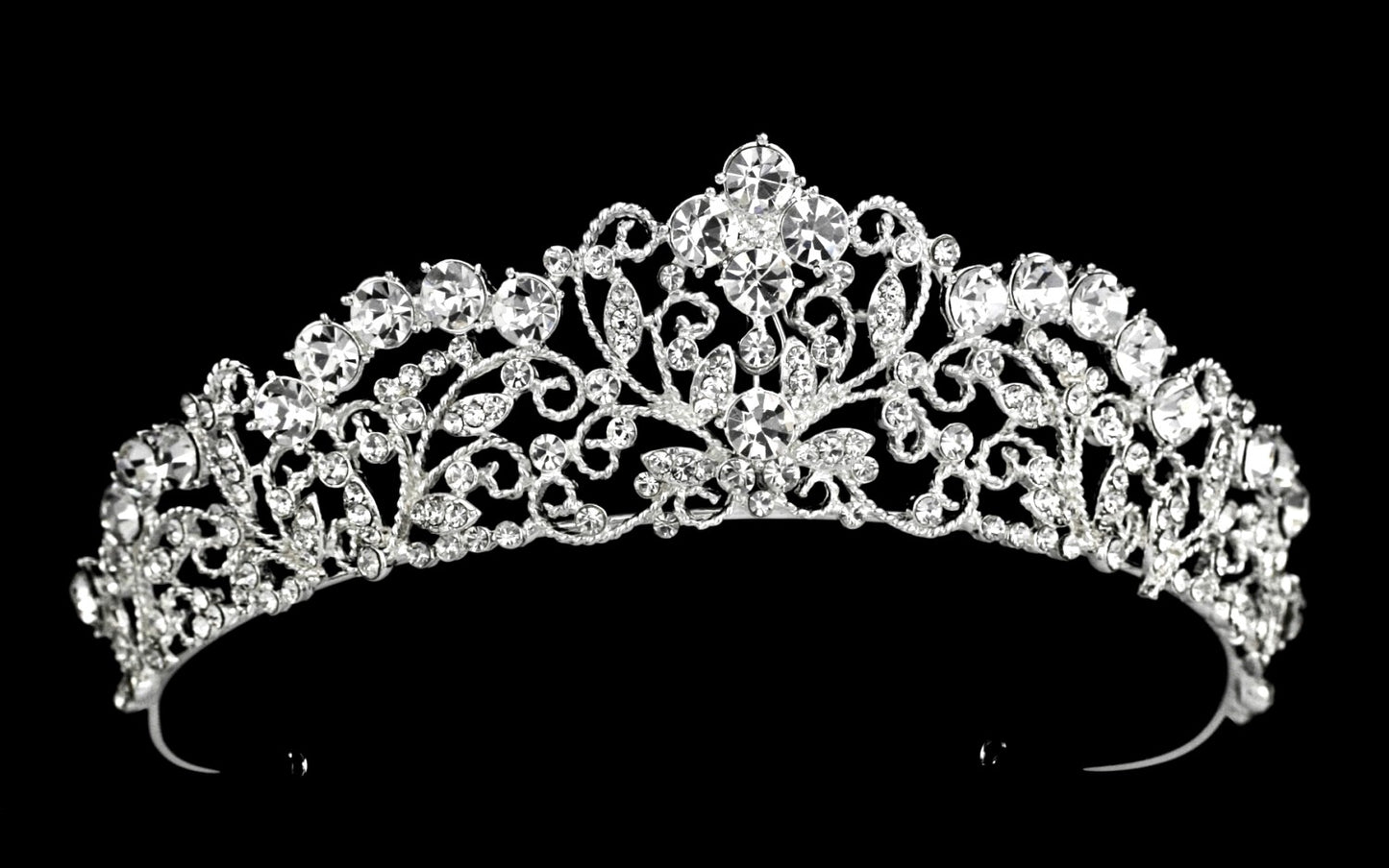Terri - Exquisite Swarovski crystal wedding tiara