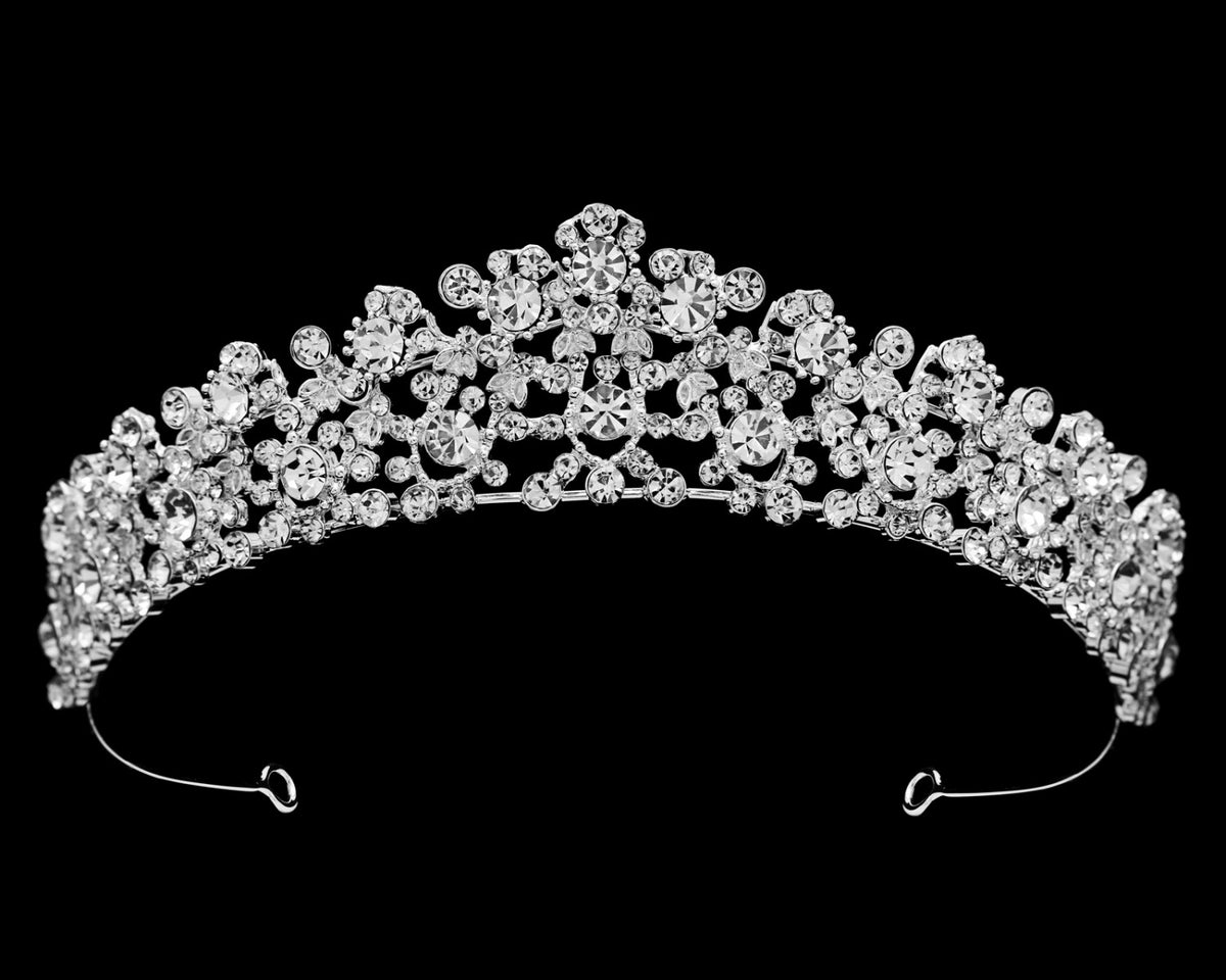 Adrid - Exquisite Swarovski crystal wedding tiara