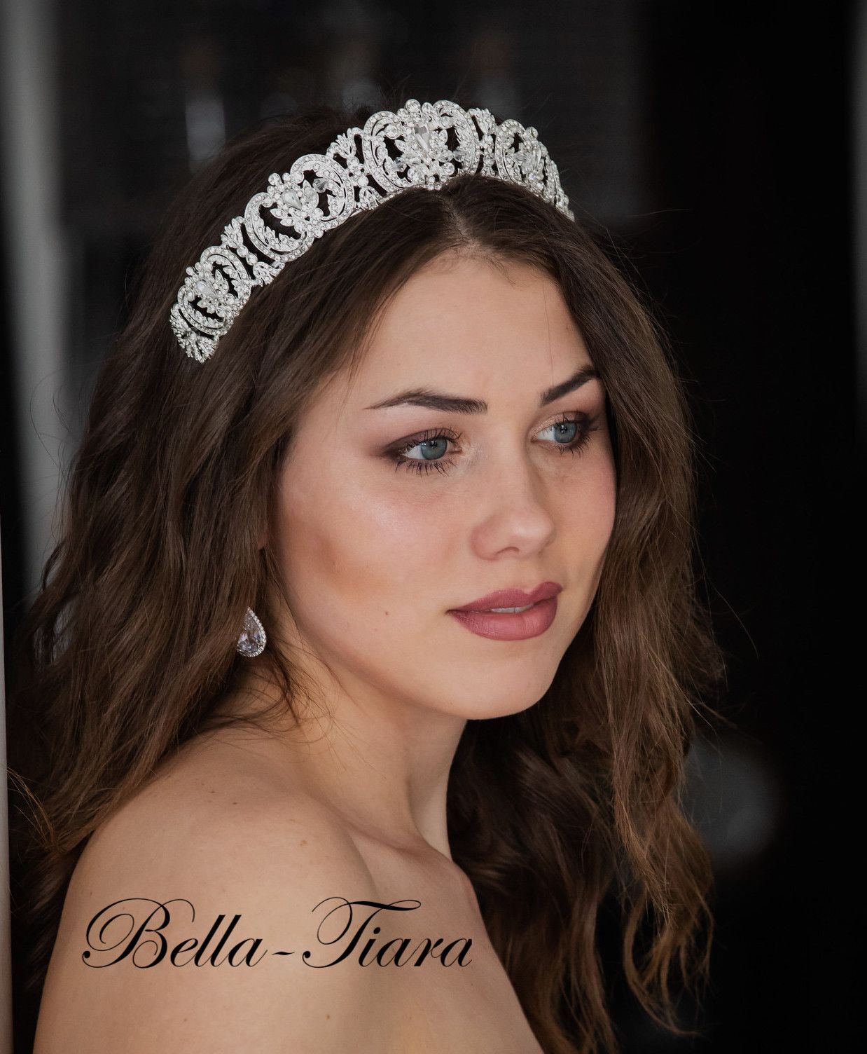 Princess Diana Inspired Swarovski Crystal wedding Tiara