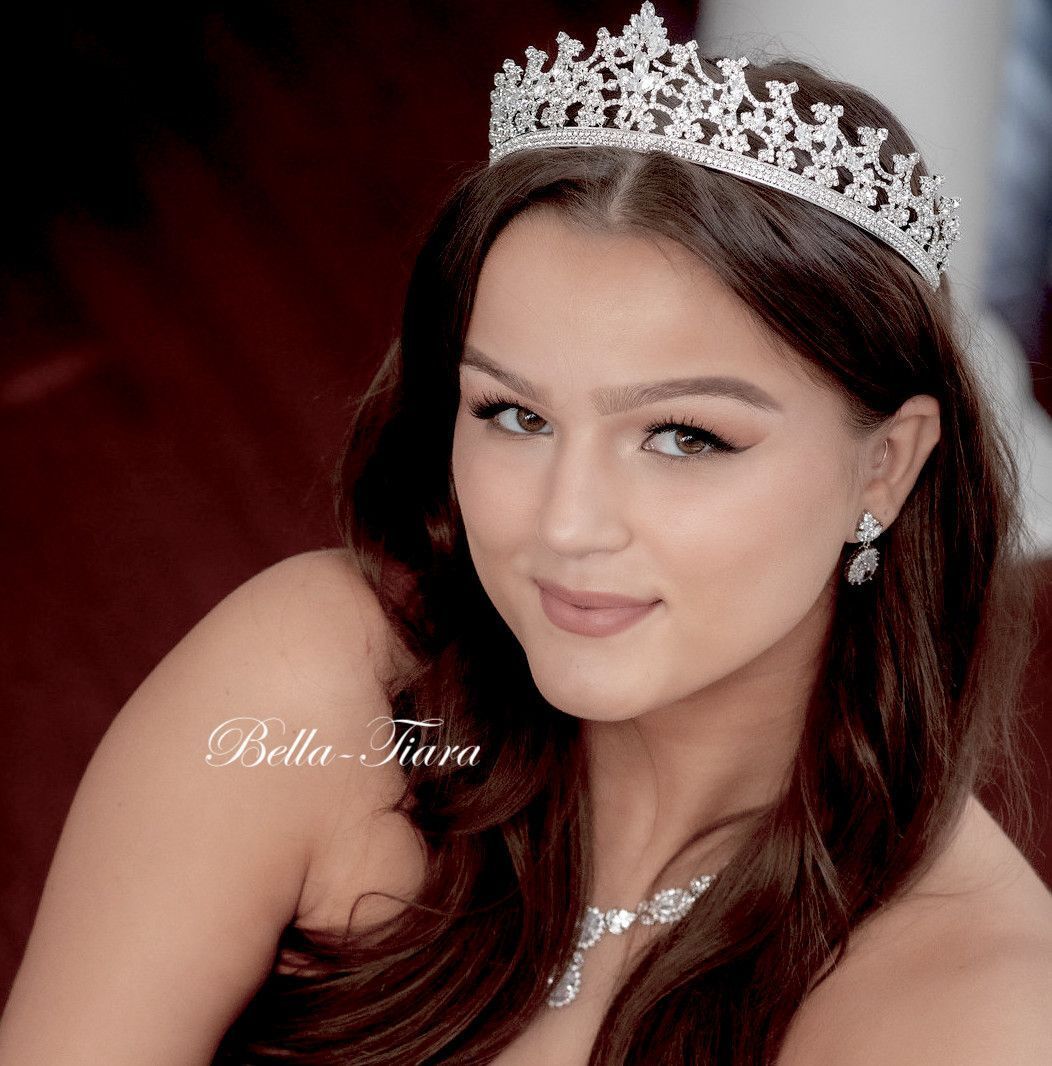 Marita - Royal silver wedding tiara