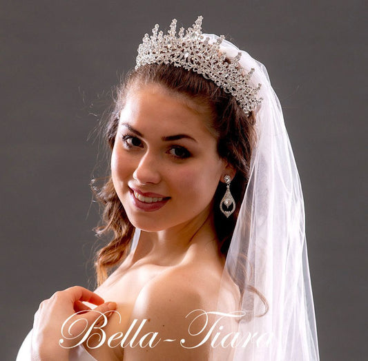 Andrea - Royal Crystal Wedding Tiara
