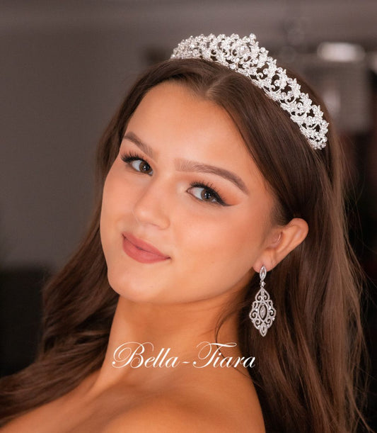 Princess Iris - Rhinestone Crystal Tiara