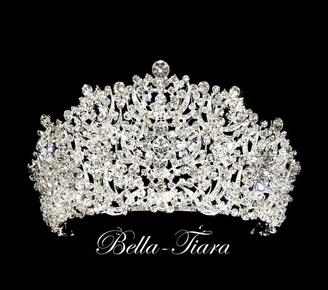 Eduarda - Crystal quinceanera, wedding crystal Tiara