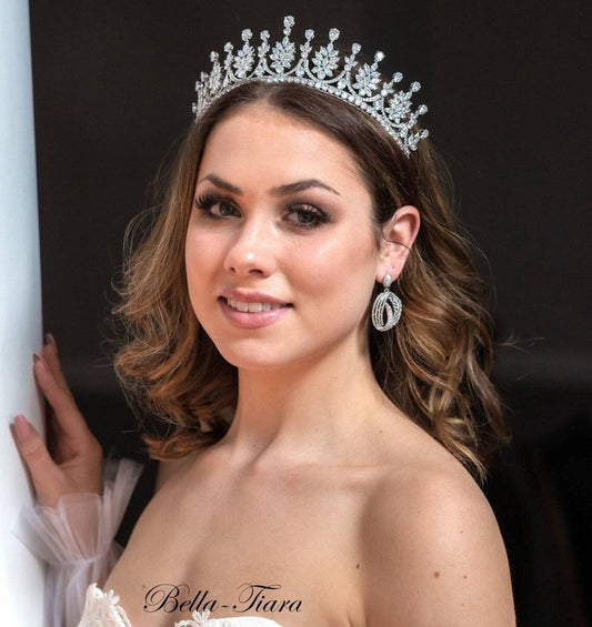 Princess Jesenna - Swarovski cystal wedding crown tiara