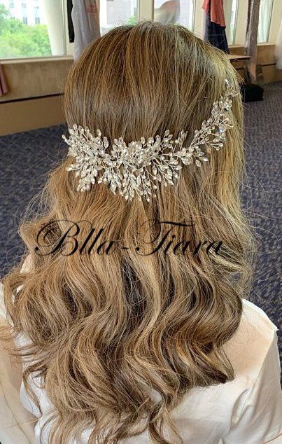 Aretha - Dazzling Crystal wedding hairpiece