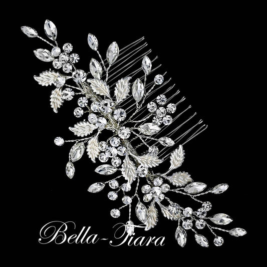 Dolce- Dazzling wedding Crystal hair comb