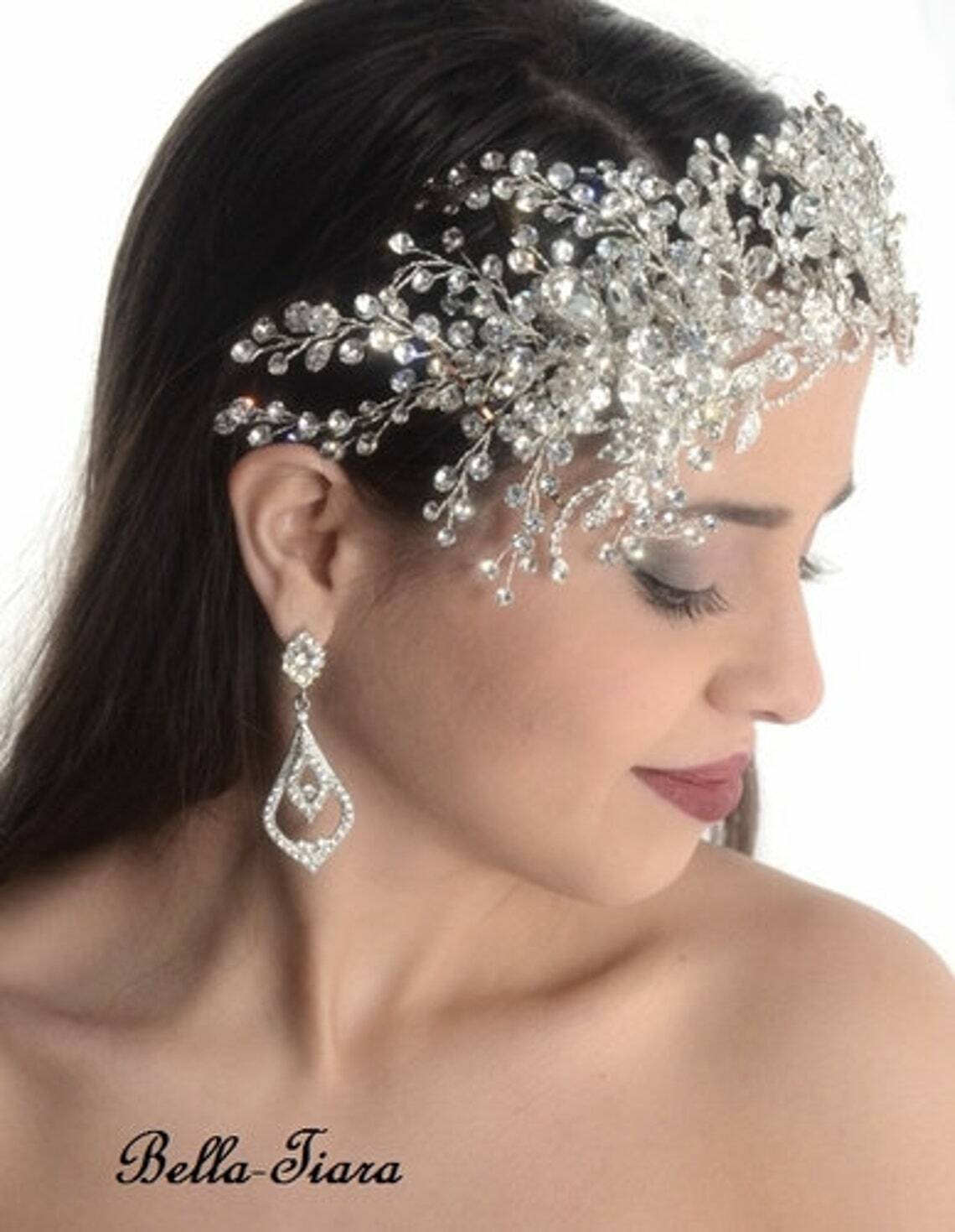 Carla - Wedding Bridal earrings