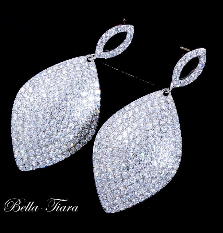 Emma- Statement Swarovski Crystal earrings