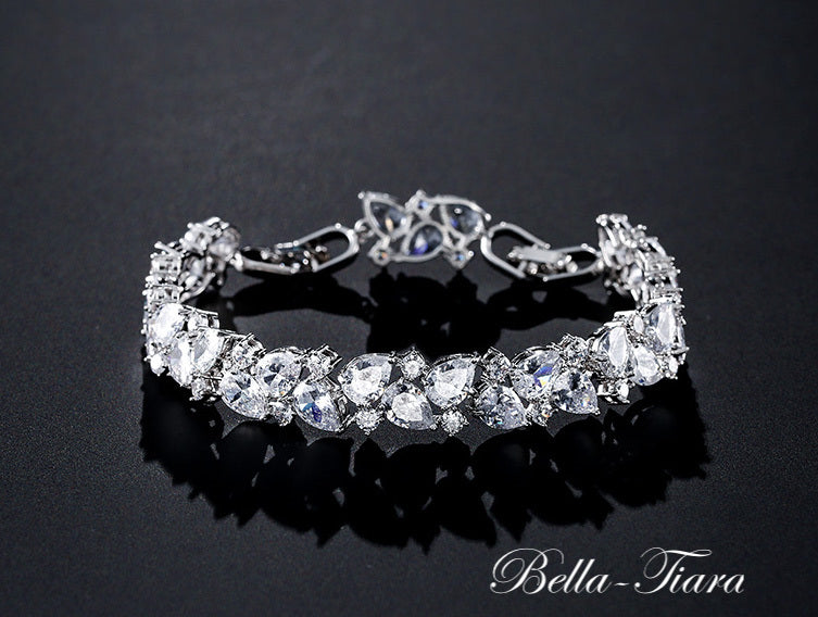 Giovanna - Swarovski crystal bridal bracelet