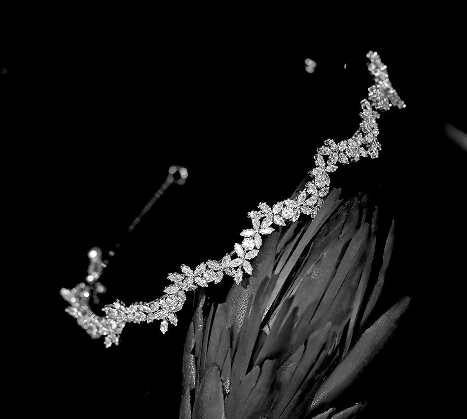 Myra - Swarovski crystal headband