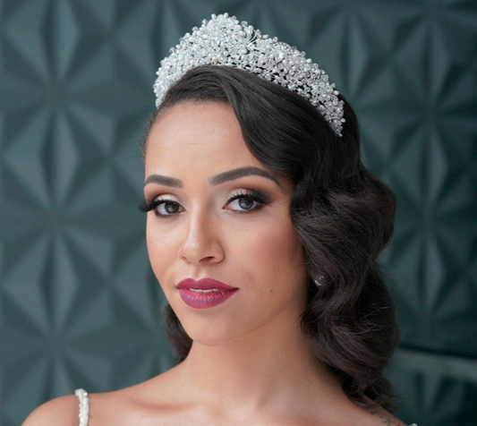 Catherine - Alluring Swarovski Crystal Wedding Tiara