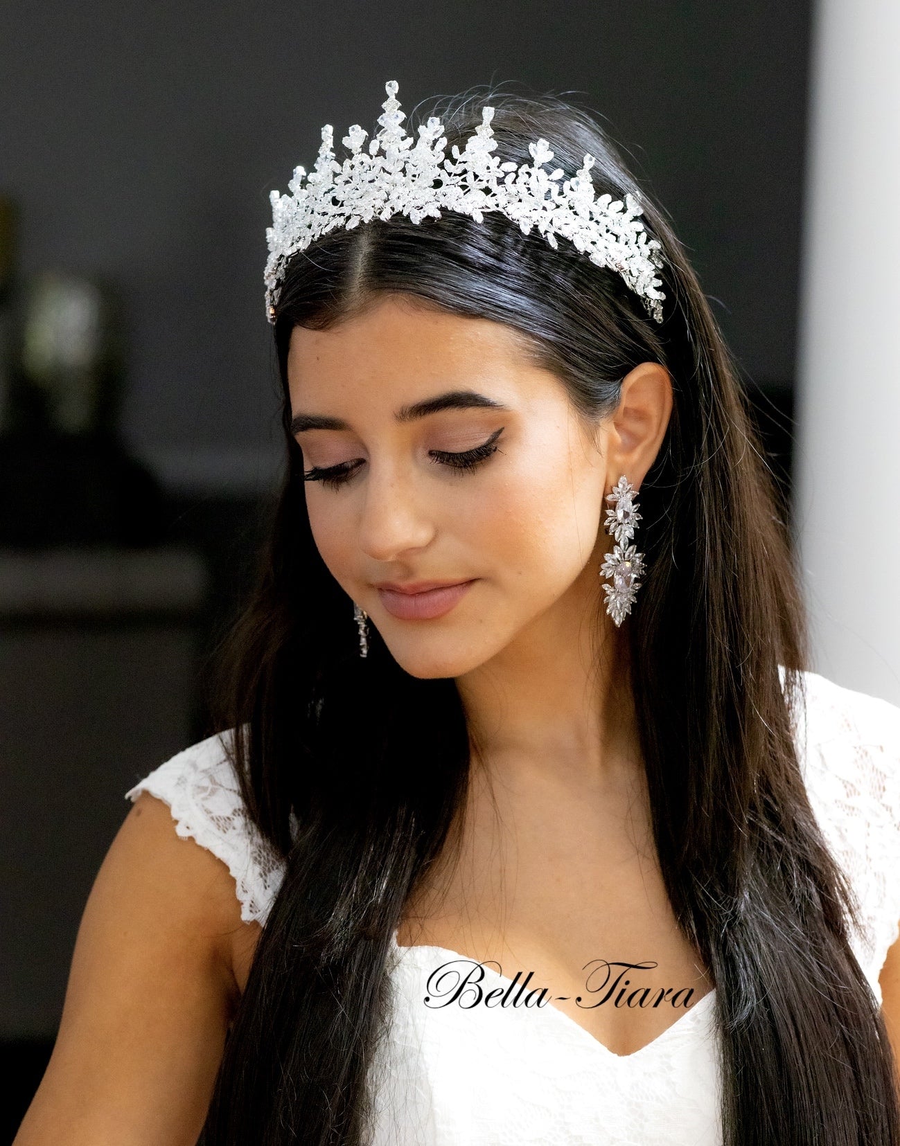 Queen Natialia - Swarovski Crystal Crown Tiara
