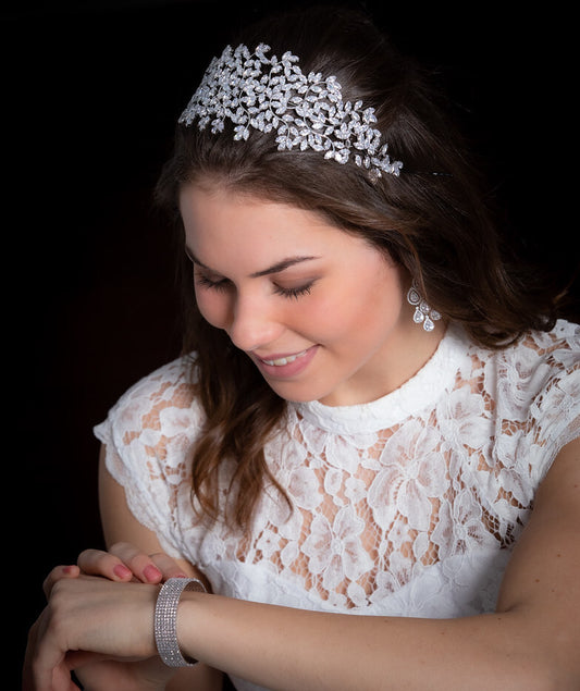 Luisamaria - Beautiful Swarovksi wedding headband