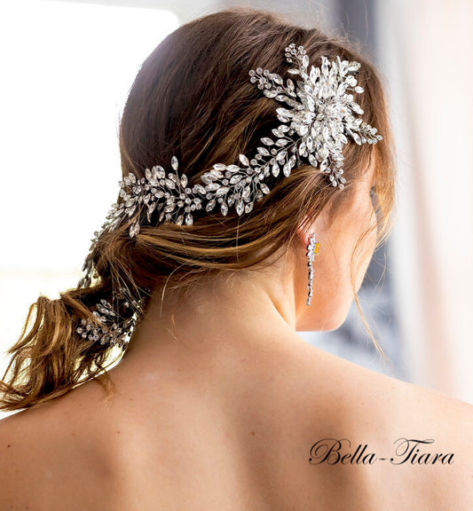 Ariella - Stunning Swarovski Crystal wedding hair vine