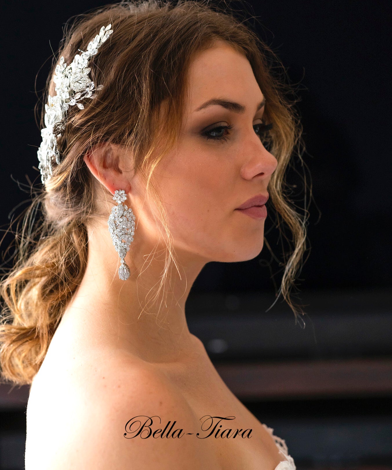 Marieantoniette - Swarovski chandelier drop earrings