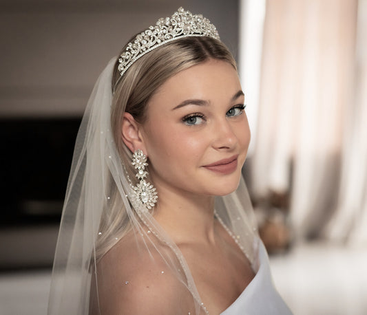 Princess Allison - Dazzling Crystal bridal Tiara