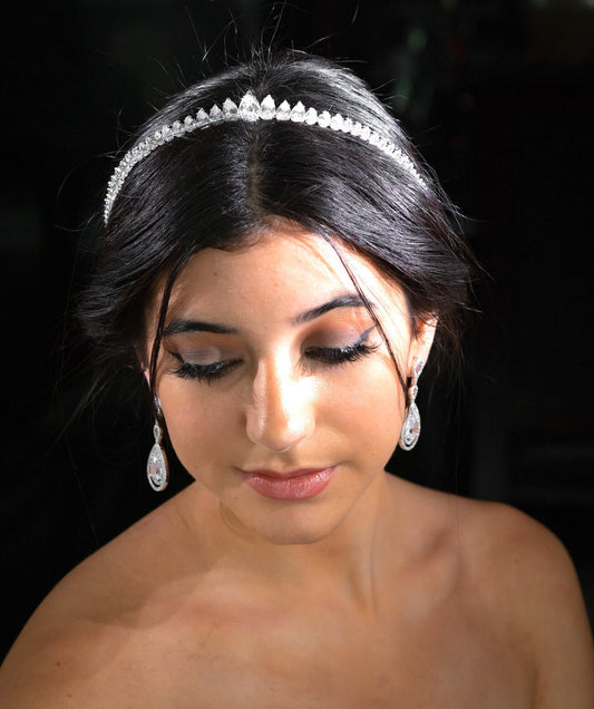 Penelope  - Swarovski Crystal wedding Tiara
