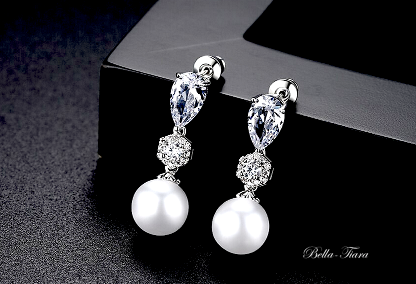 Pearl earrings