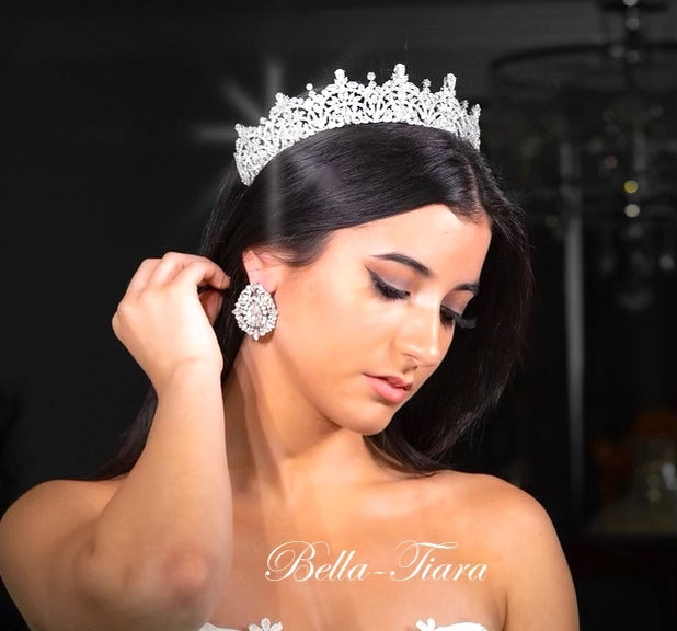 Caroline - Stunning Timeless royal crystal Bridal Tiara