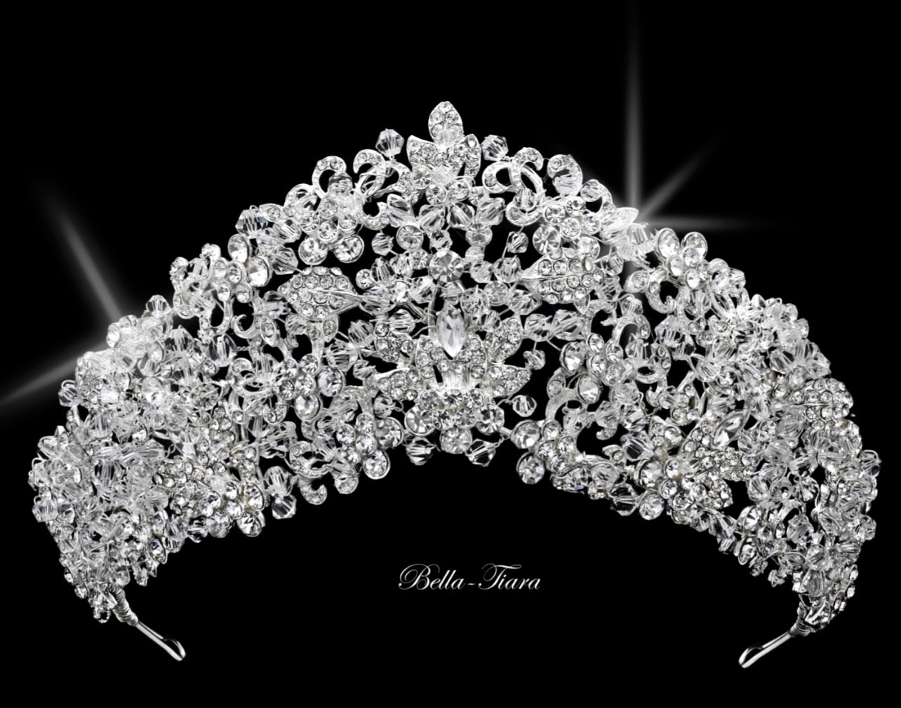 Monique- STUNNING Swarovski crystal Wedding Tiara