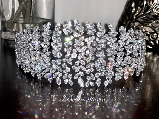Emilia - Swarovski Crystal wedding headband