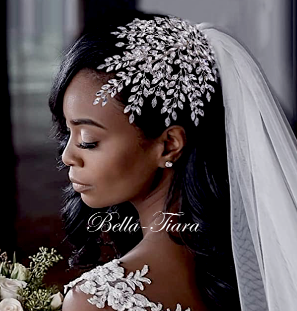 Karla - Glamorous Crystal wedding hairpiece