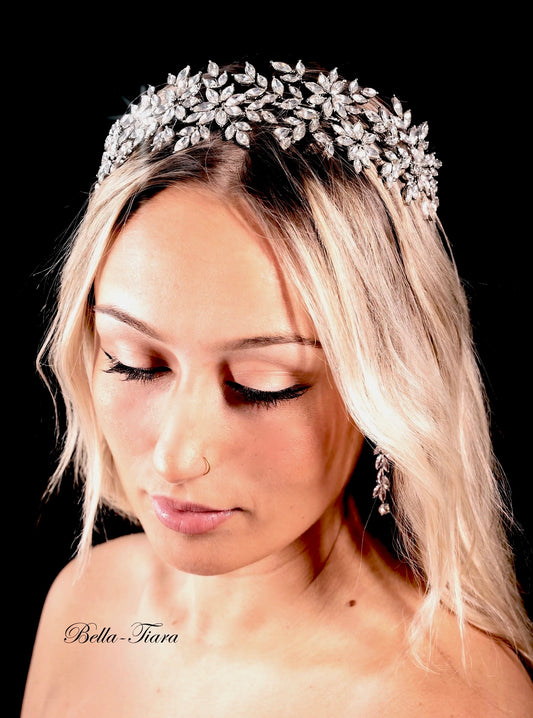 Savana - Couture crystal wedding headband