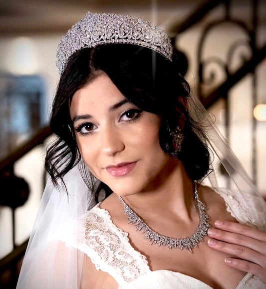 Ginevra - Dazzling Swarovski Crystal Wedding Tiara