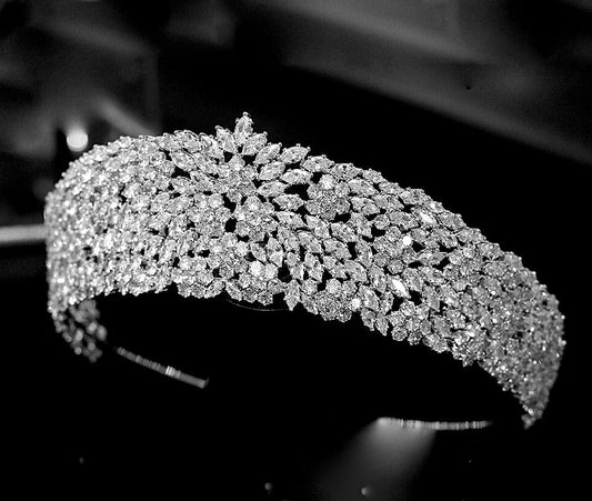 Kristina, Swarovski Crystal wedding Quinceanera tiara