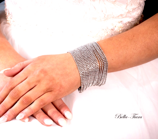 Swarovski crystal wedding bridal bracelet