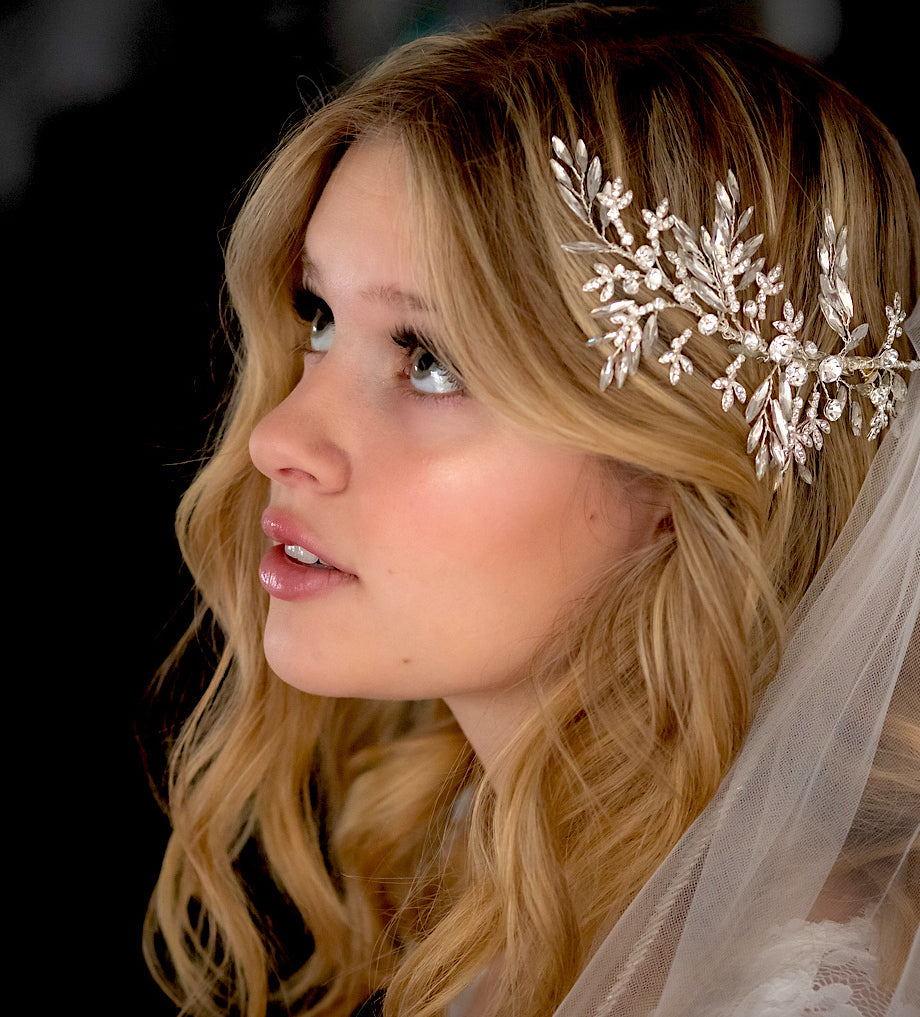 Greta - Swarovski Crystal bridal headpiece