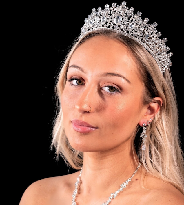 Amoretta - Royal Crystal wedding Tiara