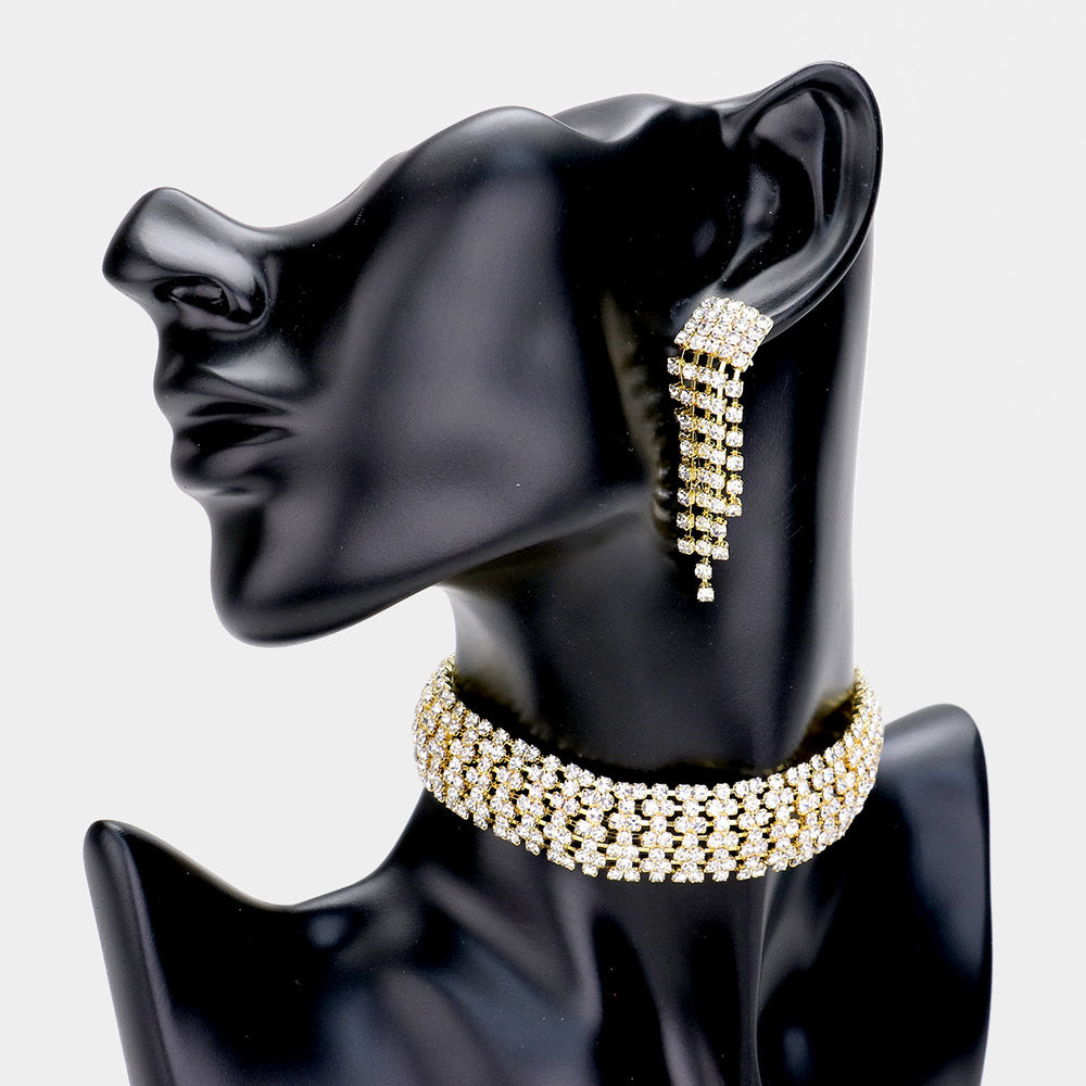 GOLD NECKLACE SET