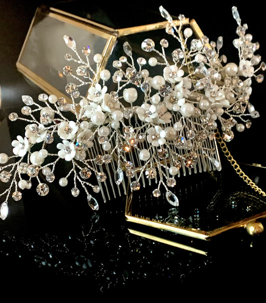 Bridal hair comb